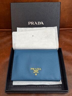 Prada Small Saffiano Leather Wallet